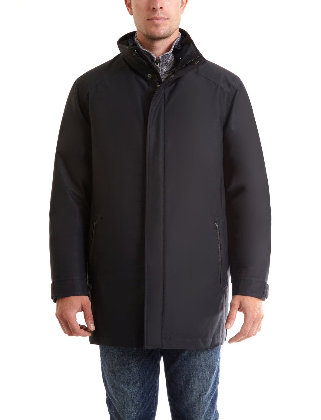 Men's THS® Heat System CEO 3 in 1 Eco-Mimic-Down warmer over coat - Navy