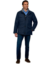 Load image into Gallery viewer, Men's Metro M-65 Modern Military Inspired Field Car Coat with THS® Heat System - Navy