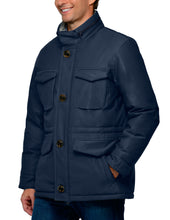 Load image into Gallery viewer, Men's Metro M-65 Modern Military Inspired Field Car Coat with THS® Heat System - Navy