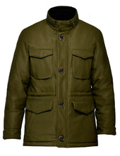 Load image into Gallery viewer, Men&#39;s Metro M-65 Modern Military Inspired Field Car Coat with THS® Heat System - Olive
