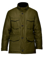 Load image into Gallery viewer, Men's Metro M-65 Modern Military Inspired Field Car Coat with THS® Heat System - Olive