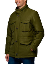 Load image into Gallery viewer, Men's Metro M-65 Modern Military Inspired Field Car Coat with THS® Heat System - Olive