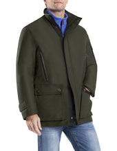 Load image into Gallery viewer, Men's THS® Heated Outdoor Parka with Removable Eco-Mimic-Down Layer - Olive