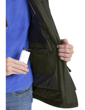 Load image into Gallery viewer, Men's THS® Heated Outdoor Parka with Removable Eco-Mimic-Down Layer - Olive
