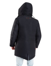 Load image into Gallery viewer, Men's Fishtail Down Fur Trim Hooded Parka