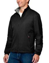 Load image into Gallery viewer, Men's Windbreaker Reversible Sheen Knit Fleece Jacket