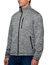 Load image into Gallery viewer, Men&#39;s Windbreaker Reversible Sheen Knit Fleece Jacket
