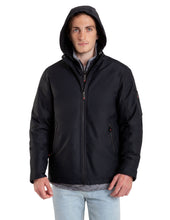 Load image into Gallery viewer, Men's Modern Outdoor Removable Mock Vest/Hood Hipster Jacket - Navy