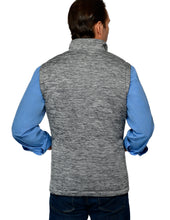 Load image into Gallery viewer, Men's Diamond Quilted Eco-Mimic-Down Reversible Knit Fleece Vest